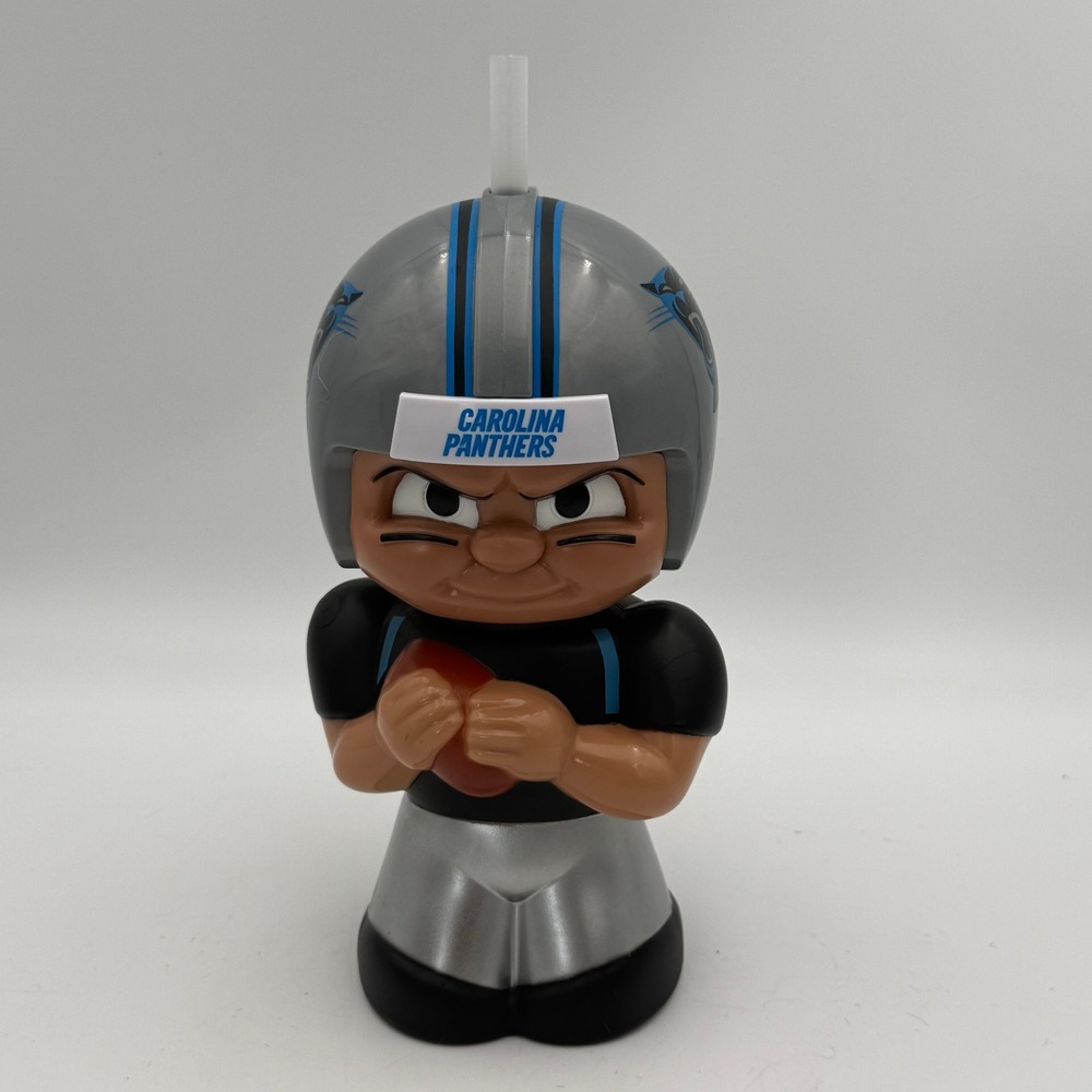 Carolina Panthers NFL Big Sip 16 oz Character Cup Water Bottle Party Animal 3D